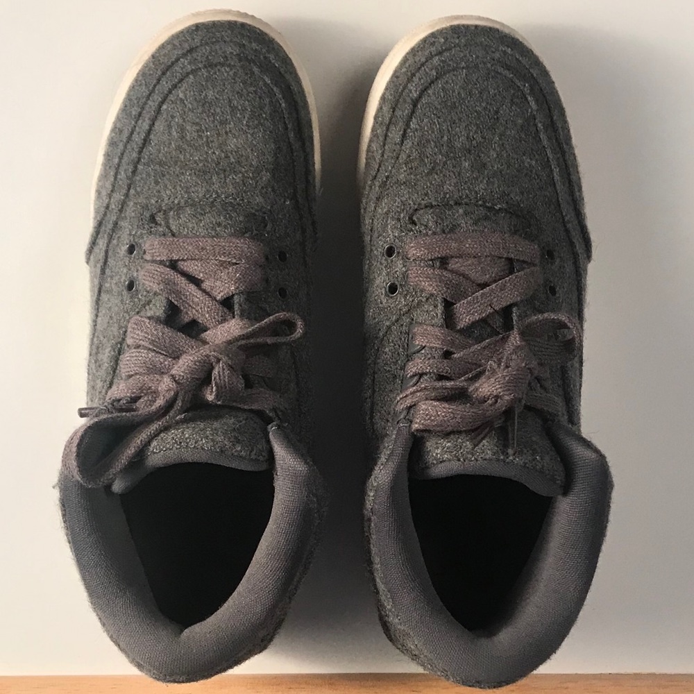 Air Jordan Retro 3 Wool Dark Gray